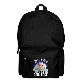 Funny Rock Hunting Geologist Rock Hunter - Backpack - black - Front
