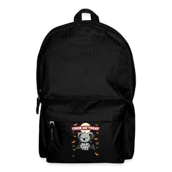 Trick Or Treat Scary Creepy Halloween Monster - Backpack - black - Front