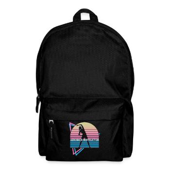 Aerobics Instructor Retro - Backpack - black - Front