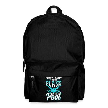 I can't I have plans for the pool sorry - Backpack - black - Front