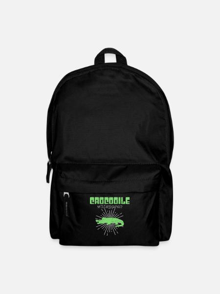 Krokodil Flüsterer - Rucksack - Schwarz