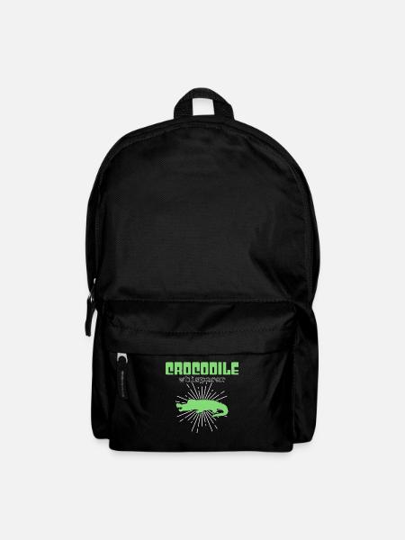 Krokodil Flüsterer - Rucksack - Schwarz