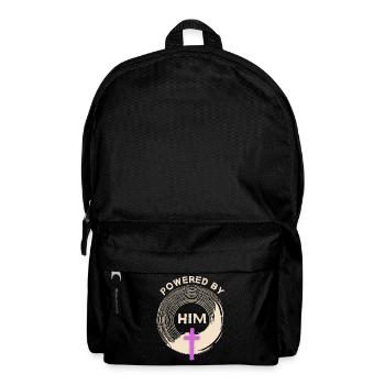 Croix du Christ, Jésus-Christ disant la motivation - Sac à dos - noir - Devant