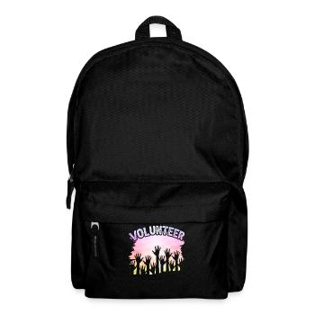 Voluntary volunteering Volunteer - Backpack - black - Front