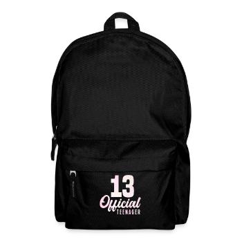 13e anniversaire Teen Girl - Sac à dos - noir - Devant