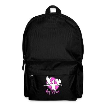 Bird of Prey funny falconer saying hunting design - Backpack - black - Front