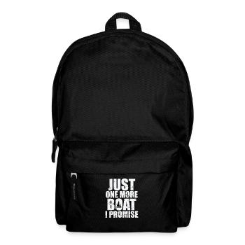 Just one more Boat I promise Sailing Boat - Backpack - black - Front