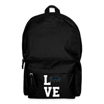 Chère Panthère Noire - Sac à dos - noir - Devant