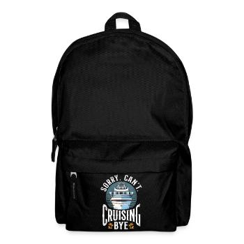 Cruise Ship Vacation Sorry. Cant. - Backpack - black - Front