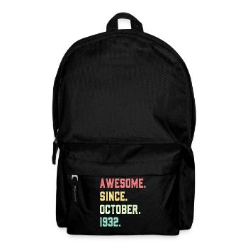 Awesome Since October 1932 - Backpack - black - Front