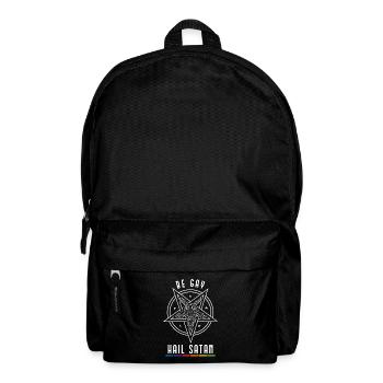 Be Gay Hail Sataniste LGBT - Sac à dos - noir - Devant