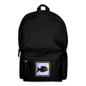Piranha Collector Aquarian Aquatic Fish Farming N— - Backpack - black - Front
