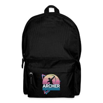 Archer Archery Retro - Backpack - black - Front