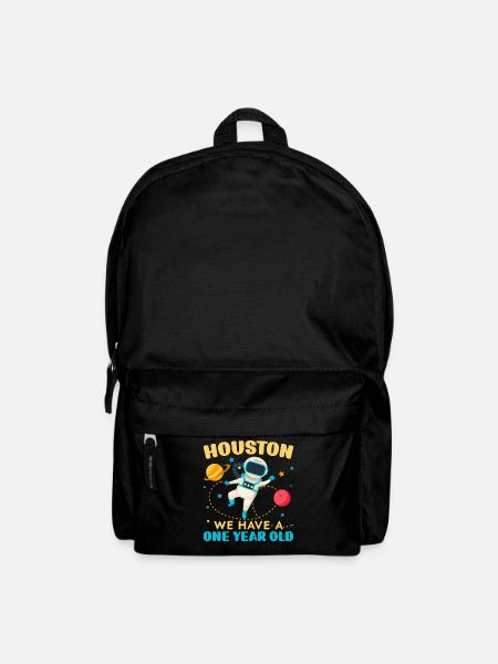 Houston Wir haben ein 1 Jahr altes 1st Birthday Bd - Rucksack - Schwarz
