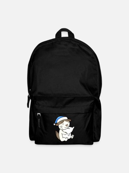 Chat race de chat RagaMuffin - Sac à dos - noir