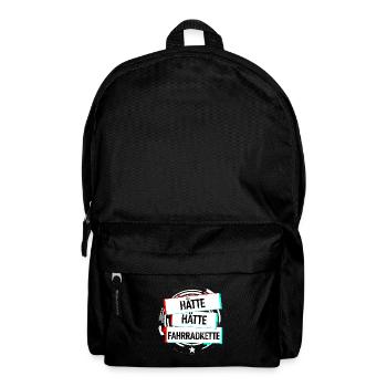 Hätte Hätte Fahrradkette - Rucksack - Schwarz - Vorne