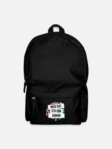 Weg Da Ich Bin Admin! - Rucksack - Schwarz