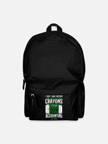 Accountant Bookkeeper Accounting - Backpack - black