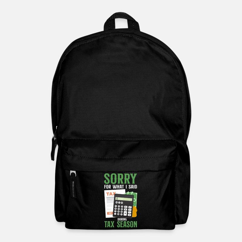 Accountant Bookkeeper Accounting - Backpack - black