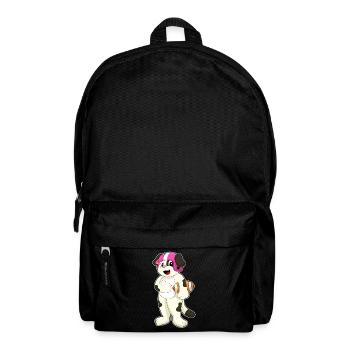 Dog American Football Sports - Backpack - black - Front