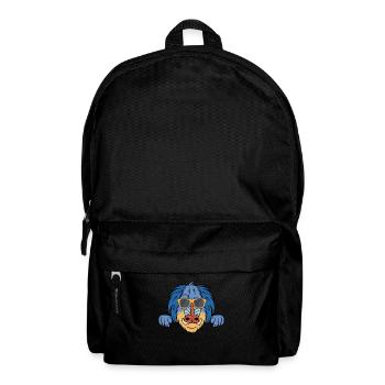 Baboon with sunglasses - Backpack - black - Front