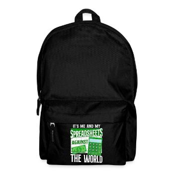 Comptable Comptable Comptable Comptabilité - Sac à dos - noir - Devant