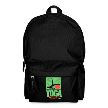 Yoga Mama Hobby Mother Mommy - Backpack - black - Front