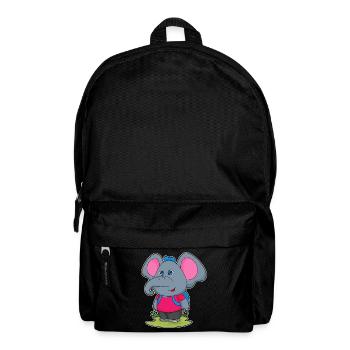 Elephant Student Backpack School - Backpack - black - Front