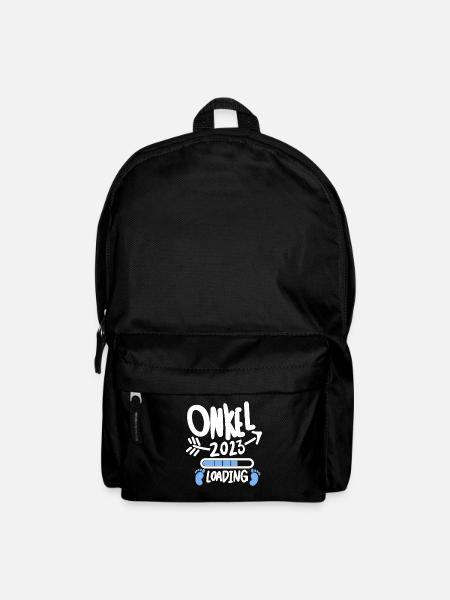 Onkel 2023 - Onkel werden - Onkel loading 2023 - Rucksack - Schwarz