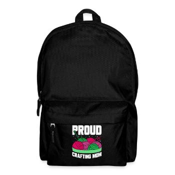Fier Artisanat Maman Amateur Artisan Mère - Sac à dos - noir - Devant