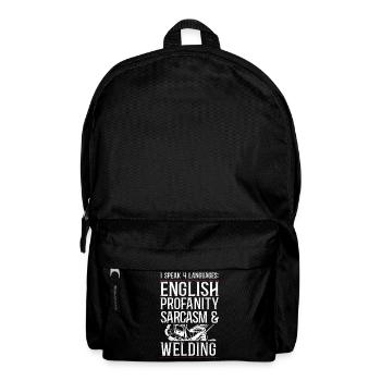 Soudage Soudeur Vintage I Speak 4 - Sac à dos - noir - Devant