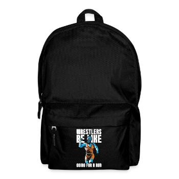 Attrapez les lutteurs de lutte soyez comme un lutteur - Sac à dos - noir - Devant