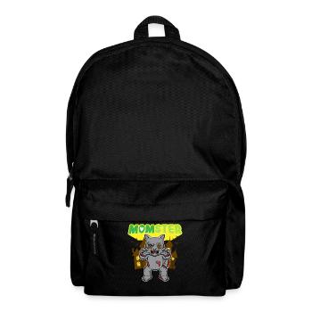Momster Monster Mom Scary Halloween Mommy Costume - Backpack - black - Front
