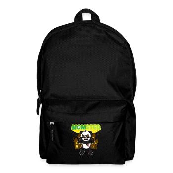 Momster Monster Mom Scary Halloween Mommy Costume - Backpack - black - Front