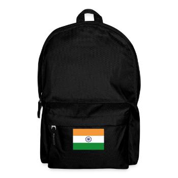 Drapeau officiel de l’Inde Indian Country Pride - Sac à dos - noir - Devant