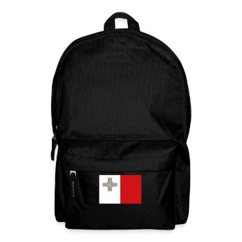 Drapeau officiel de Malte Maltese Country Pride - Sac à dos - noir - Devant