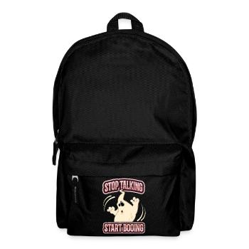 Funny Ghost, Saying Halloween Comic Book Style - Backpack - black - Front