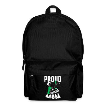 Proud Cooking Mother Cook Cook Cooking Mom - Backpack - black - Front