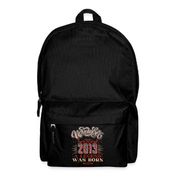 2013, Anniversaire, novembre 2013, 11.2013, 11-2013 - Sac à dos - noir - Devant