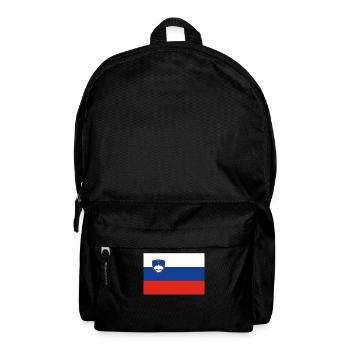 Drapeau officiel de la Slovénie Pays slovène - Sac à dos - noir - Devant