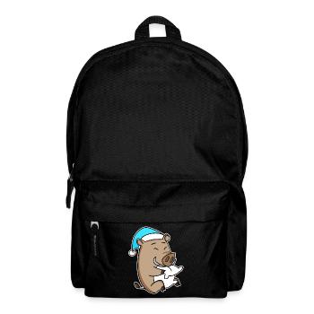 Sanglier Bébé Cochon - Sac à dos - noir - Devant