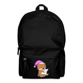 Dog dog breed Shiba Inu - Backpack - black - Front