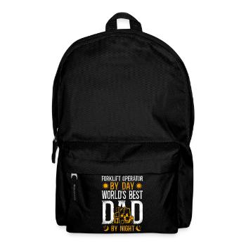 Certified Forklift Truck Operator - Backpack - black - Front