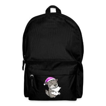 Cat Cat Breed Siberian Cat - Backpack - black - Front