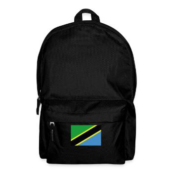 Drapeau officiel de la Tanzanie Tanzanian Country Pride - Sac à dos - noir - Devant