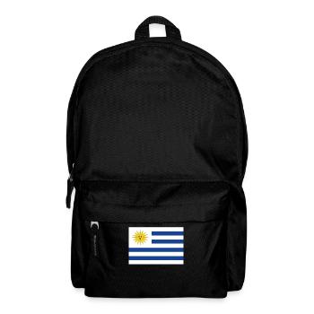 Offizielle Uruguay-Flagge Uruguayischer Landesstolz - Rucksack - Schwarz - Vorne