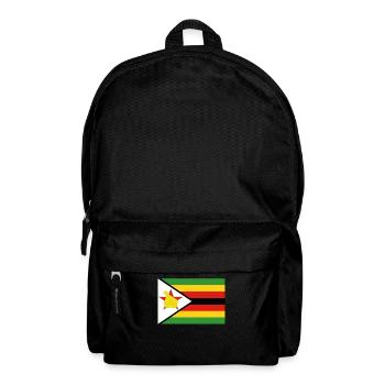 Drapeau officiel du Zimbabwe Zimbabwe Country Pride - Sac à dos - noir - Devant