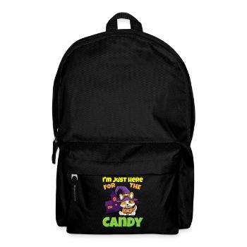 I'm Just Here For The Candy Scary Halloween Beast - Rucksack - Schwarz - Vorne