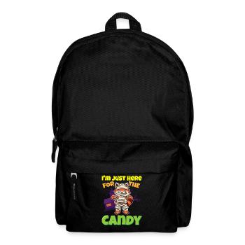 I'm Just Here For The Candy Scary Halloween Beast - Rucksack - Schwarz - Vorne