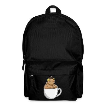 Grain de café frog coffee - Sac à dos - noir - Devant